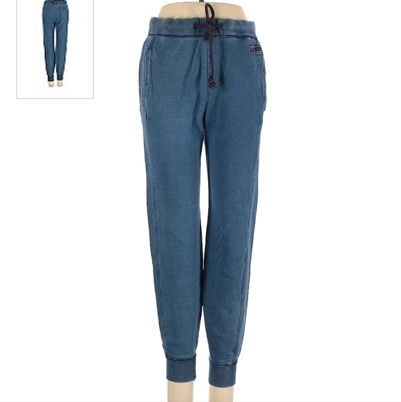 Abercrombie & Fitch Pants - Abercrombie & Fitch A&F Women’s XS Blue Joggers Sweatpants Drawstring Comfort